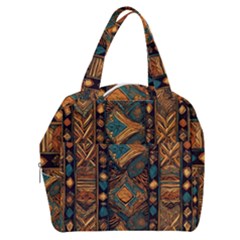 Tribal Chic Boxy Hand Bag by pollyparadiseartshop