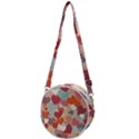 Valentines Day Hearts Romance Love Crossbody Circle Bag View1