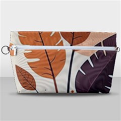 Leaves Boho Monster Nature Handbag Organizer by Salmanaz77
