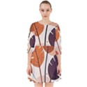 Leaves Boho Monster Nature Smock Dress View1