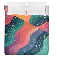 Art Abstract Pattern Duvet Cover Double Side (queen Size) by Salmanaz77