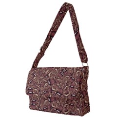 Human Spider Mutant Creatures Motif Random Pattern Full Print Messenger Bag (l) by dflcprintsclothing