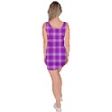 Purple Plaid Tartan 3 Bodycon Dress View4