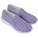 Purple Plaid Tartan 2 Men s Lightweight Slip Ons View3