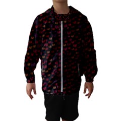 Pattern Ha Ha Ha  Abstract Black Dark Doodle Hahaha Pattern Physco Kids  Hooded Windbreaker by Salmanaz77