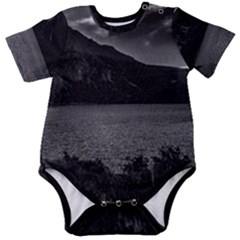 Nahuel Huapi Lake And Andes Range Mountains Landscape, Bariloche, Argentina Baby Short Sleeve Bodysuit by dflcprintsclothing