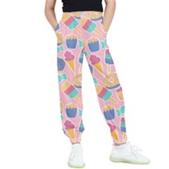 Ice Cream Donut Sweets Candie Kids  Joggers by Apenda