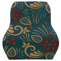 Flowers Floral Retro Flower Texture Car Seat Back Cushion  by Salmanaz77