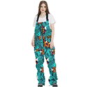 Flame Swirls Women s Front Zip Ski And Snowboard Bib Pants View1