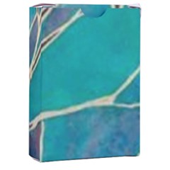 Aqua Batik, Abstract, Colorful Playing Cards Single Design (rectangle) With Custom Box by kyorashop23