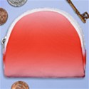 Pink Lace To Scarlet Red Bilinear Gradient Horseshoe Style Canvas Pouch View1