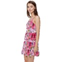 Pattern Seamless Texture Daisies Short Frill Dress View2