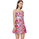 Pattern Seamless Texture Daisies Short Frill Dress View3