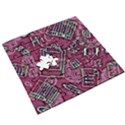Abstract Art Pattern Design Background Wooden Puzzle Square View3