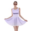 Cream Yellow To Pale Violet Bilinear Gradient Skater Dress View1