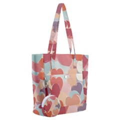 Valentines Day Hearts Romance Love Everyday Shoulder Bag With Pouch Bag by Posterlux