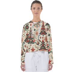 Christmas Tree Snow Women s Slouchy Sweat by Bedest