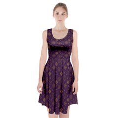 Moon Stars Pattern Racerback Midi Dress by Sabxi