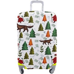 Little Red Riding Hood Seamless Luggage Cover (large) by Sabxi