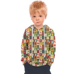 Template Christmas Pattern Kids  Overhead Hoodie by Proyonanggan