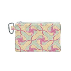 Abstract Pattern Design Scrapbooking Canvas Cosmetic Bag (small) by Paksenen