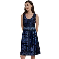Doctor Who Tardis Classic Skater Dress by Cemarart