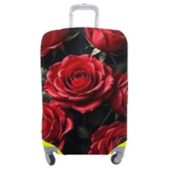 Red Roses Luggage Cover (medium) by Sabxi