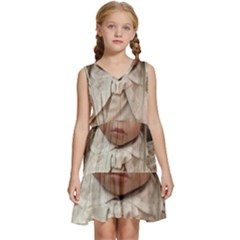 Designer,s Doll-1 Kids  Sleeveless Tiered Mini Dress by bestdesignintheworld