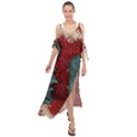 cranes Maxi Chiffon Cover Up Dress View1