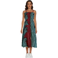 Birds Sleeveless Shoulder Straps Boho Dress by bestdesignintheworld