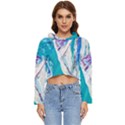 sailing boat Women s Lightweight Cropped Hoodie View1