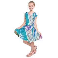 Sailing Boat Kids  Short Sleeve Dress by bestdesignintheworld