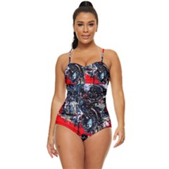 Multiple Desires-1-1 Retro Full Coverage Swimsuit by bestdesignintheworld