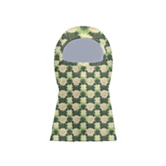 Retro 1880s Flowers Pattern 15 Balaclava Face Mask by violetheavensky