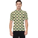 Retro 1880s Flowers Pattern 15 Men s Short Sleeve Rash Guard View1