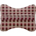 Retro 60s 50s Plaid Pattern 2 Velour Seat Head Rest Cushion View2