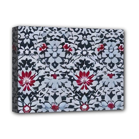 Gothic Leaf Pattern 6 Deluxe Canvas 16  X 12  (stretched)  by violetheavensky