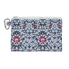 Gothic Leaf Pattern 6 Canvas Cosmetic Bag (large) by violetheavensky