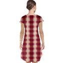 Retro 60s 50s Plaid Pattern 4 Cap Sleeve Nightdress View2