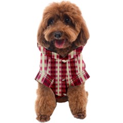 Retro 60s 50s Plaid Pattern 4 Dog Coat by violetheavensky
