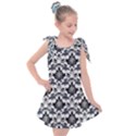 Gothic Leaf Pattern Kids  Tie Up Tunic Dress View1