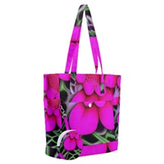 Mid Century Retro Floral 1970s 1960s Pattern 99 Everyday Shoulder Bag With Pouch Bag by violetheavensky