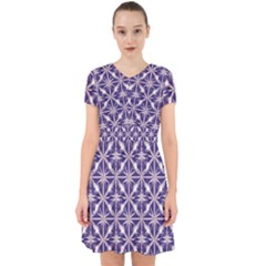 Royal Fractal Pattern 4 Adorable In Chiffon Dress by violetheavensky
