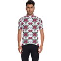 Retro 1880s Flowers Pattern 2 Men s Short Sleeve Cycling Jersey View1