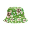 Retro 1880s Flowers Pattern 4 Inside Out Bucket Hat View1