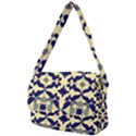 Royal Fractal Pattern 3 Courier Bag View2