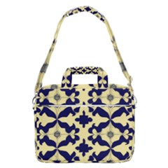 Royal Fractal Pattern 3 Macbook Pro 15  Shoulder Laptop Bag by violetheavensky