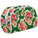 Retro 40s 50s Mexico Flowers Pattern 2 Make Up Case (Large) View1
