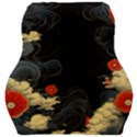Korean Art Flowers Asian Pattern Car Seat Velour Cushion  View1