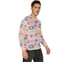 Ice Cream Donut Sweets Candie Men s Fleece Sweatshirt View3